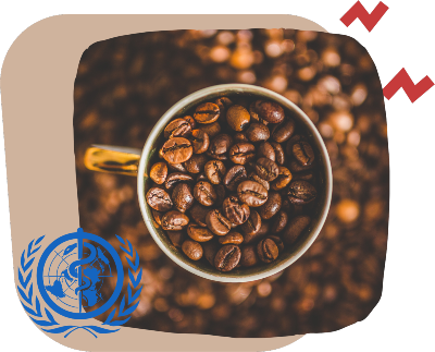 تقارير منظمة الصحة العالمية بخصوص القهوة