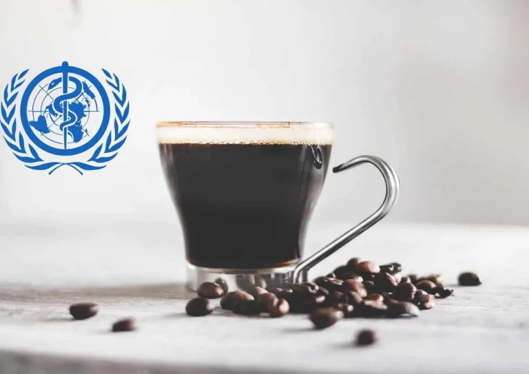القهوة وإرشادات منظمة الصحة العالمية